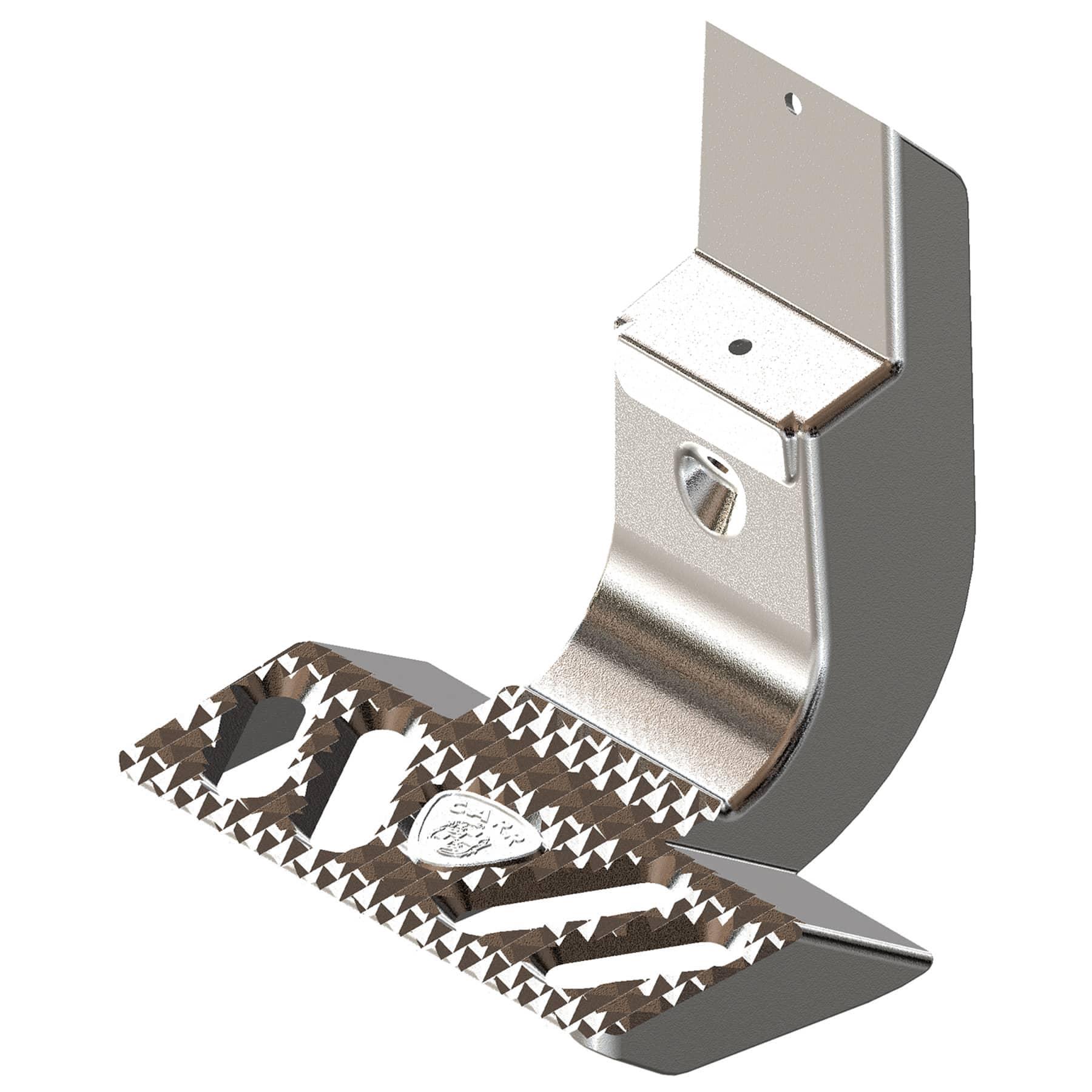 Carr 140102-1 MAXno-drill Side Step - (Step Surf NOT Illuminated) - XM3 Polished - (Single) Carr 140102-1