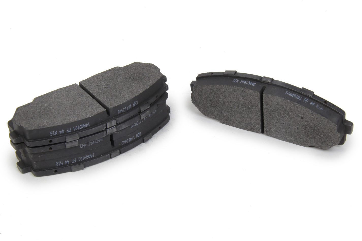 Centric Parts 104.1344 Posi-Quiet Semi-Metallic Brake Pads Centric Parts 104.1344