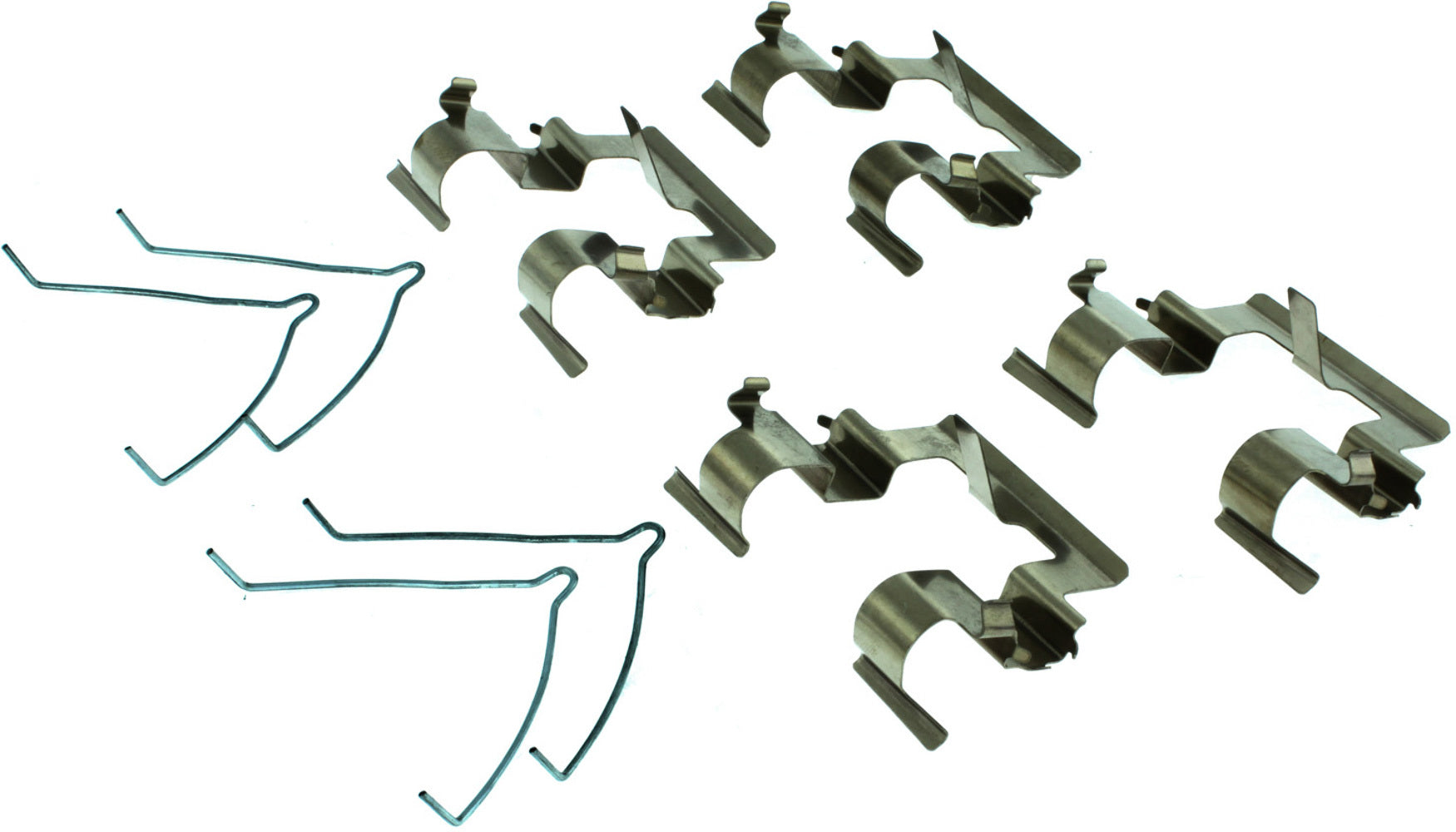 Centric Parts 105.0552 Posi-Quiet Ceramic Brake Pads with Shims and Har Centric Parts 105.0552