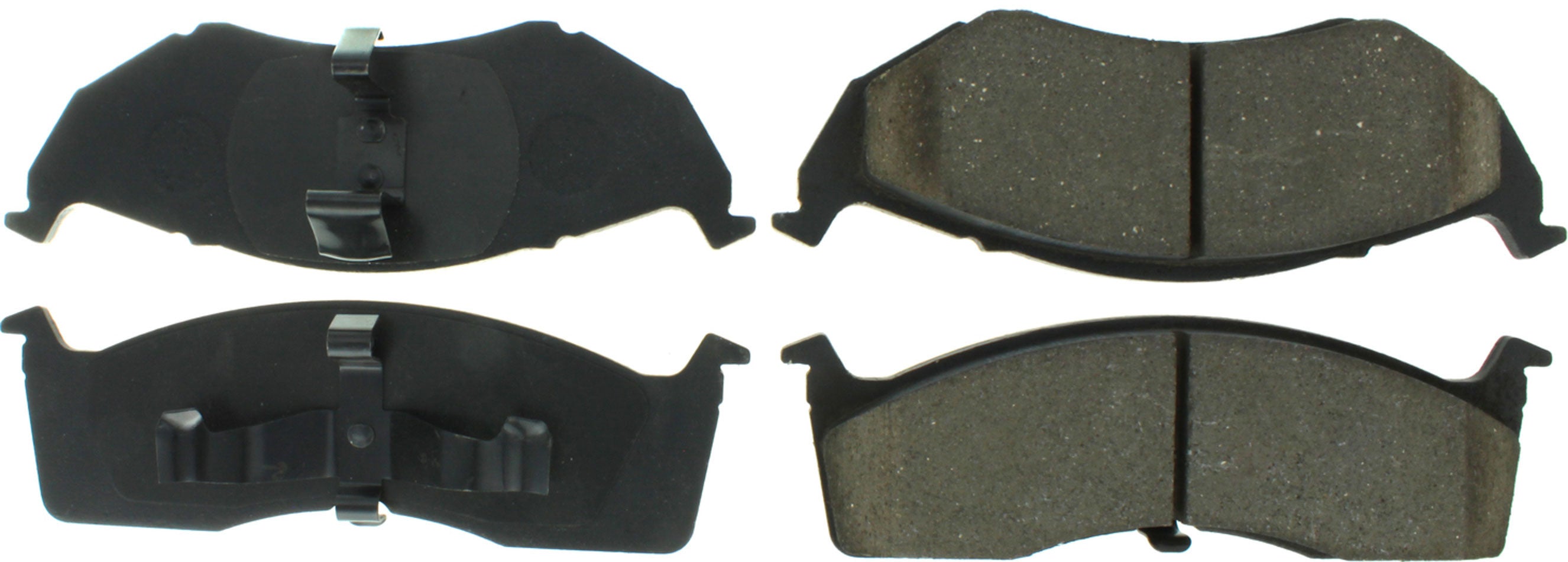 Centric Parts 106.073 Posi-Quiet Extended Wear Brake Pads with Shims a Centric Parts 106.073