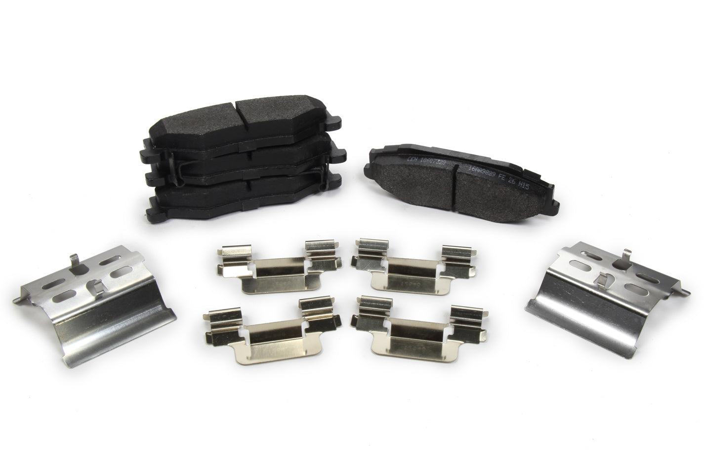 Centric Parts 106.0732 Posi-Quiet Extended Wear Brake Pads with Shims a Centric Parts 106.0732