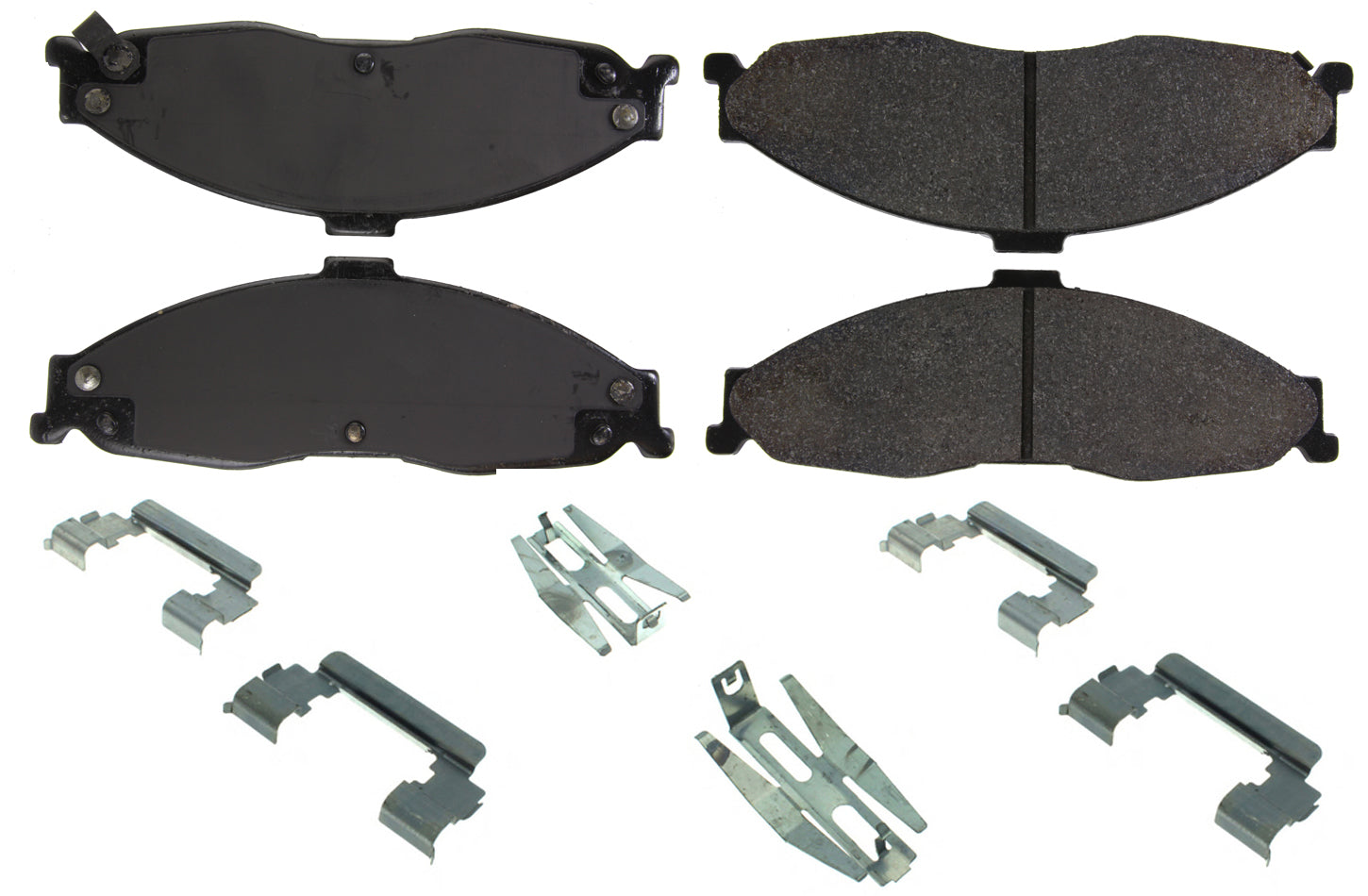 Centric Parts 106.0749 Posi-Quiet Extended Wear Brake Pads with Shims a Centric Parts 106.0749