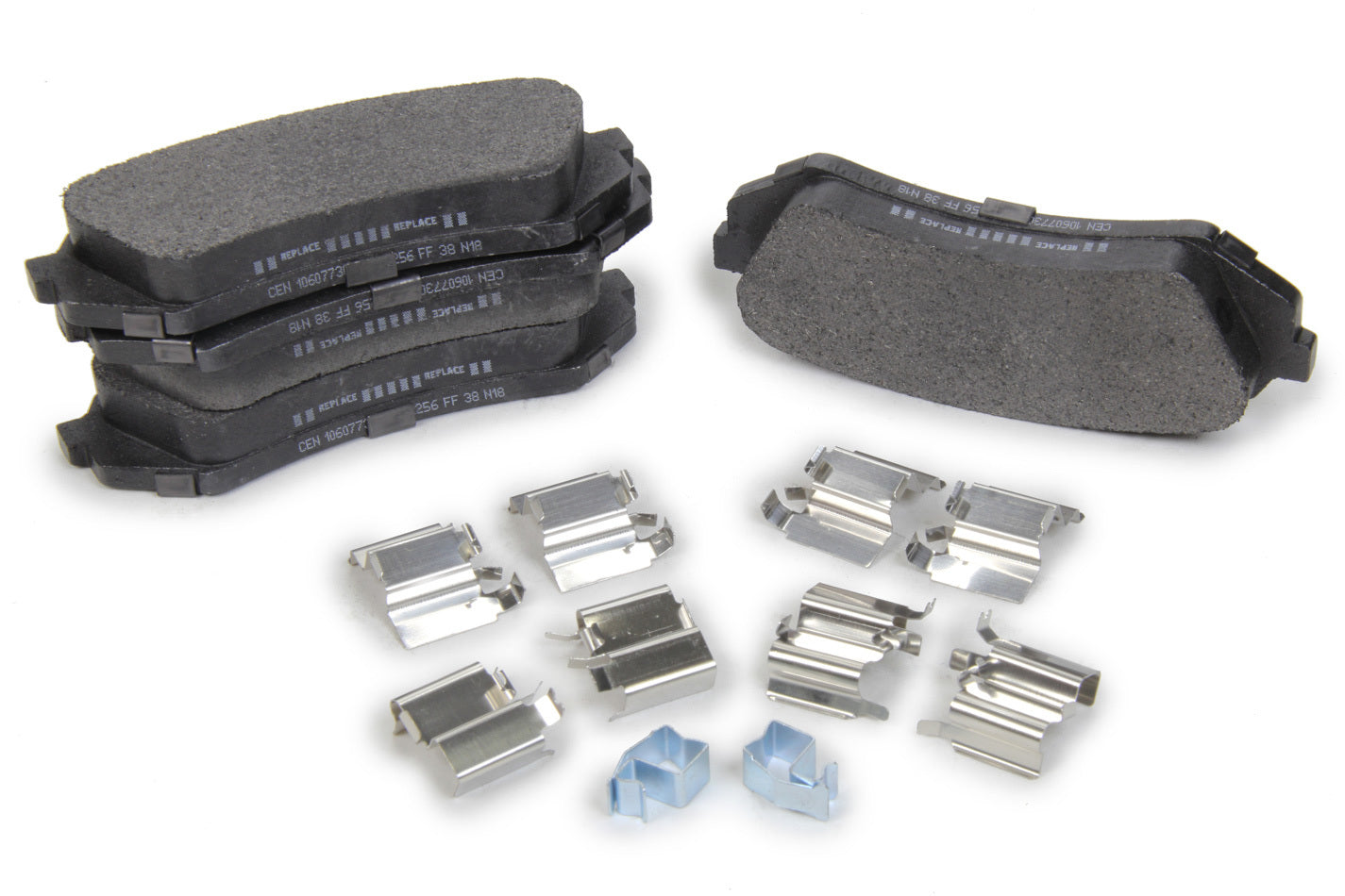 Centric Parts 106.0773 Posi-Quiet Extended Wear Brake Pads with Shims a Centric Parts 106.0773