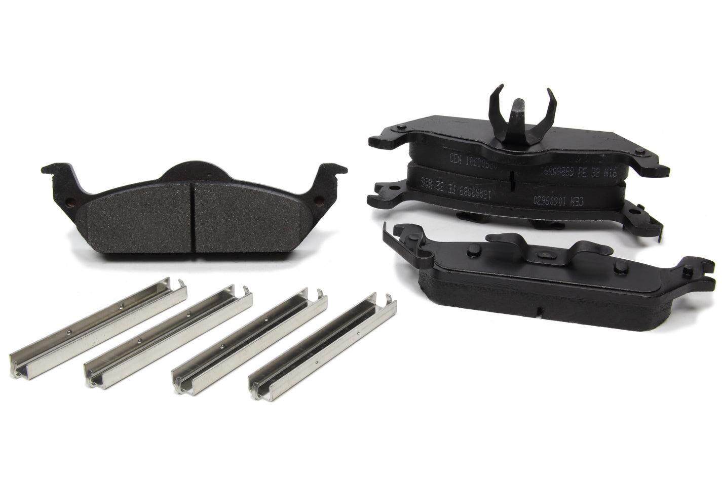 Centric Parts 106.0963 Posi-Quiet Extended Wear Brake Pads with Shims a Centric Parts 106.0963