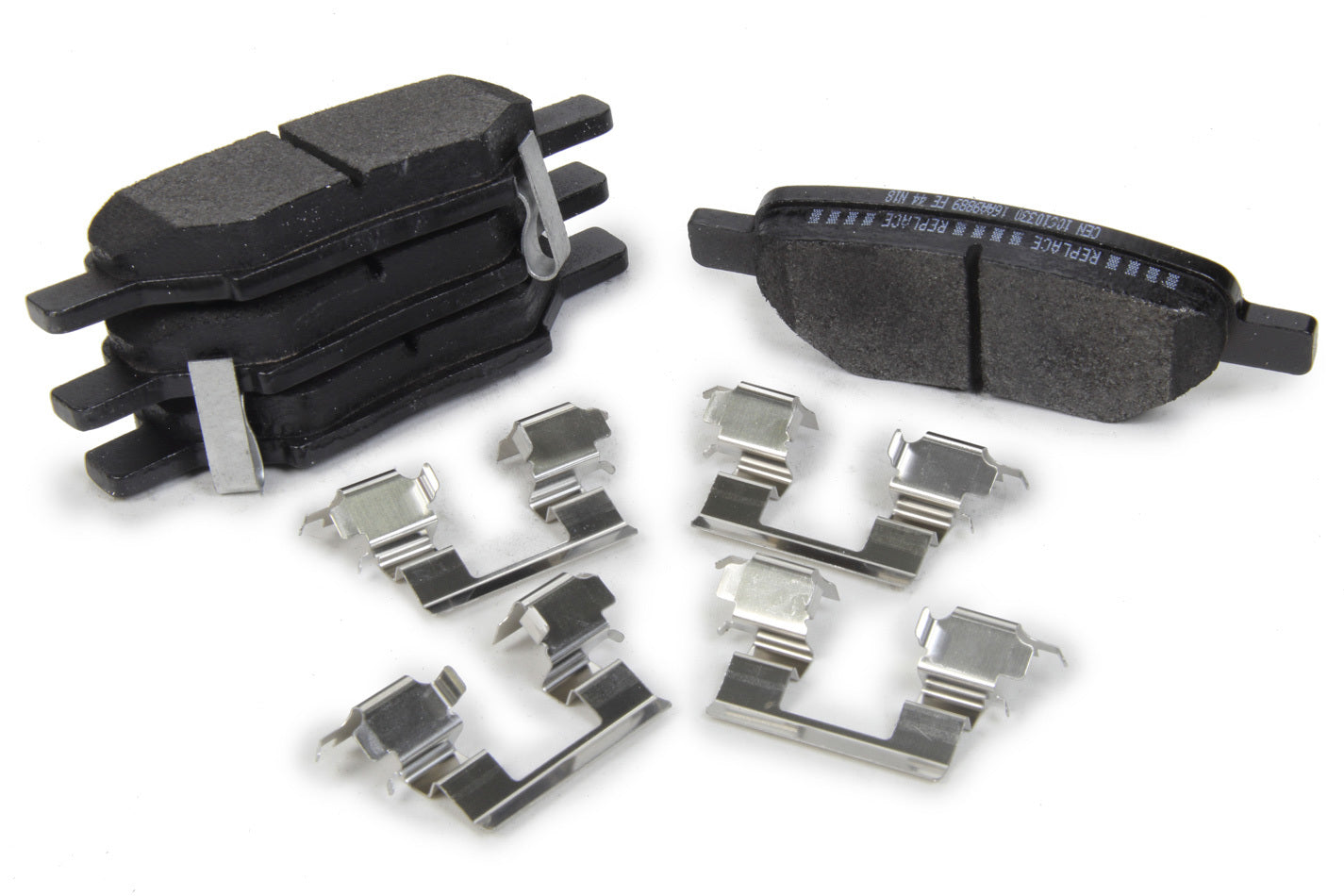Centric Parts 106.1033 Posi-Quiet Extended Wear Brake Pads with Shims a Centric Parts 106.1033