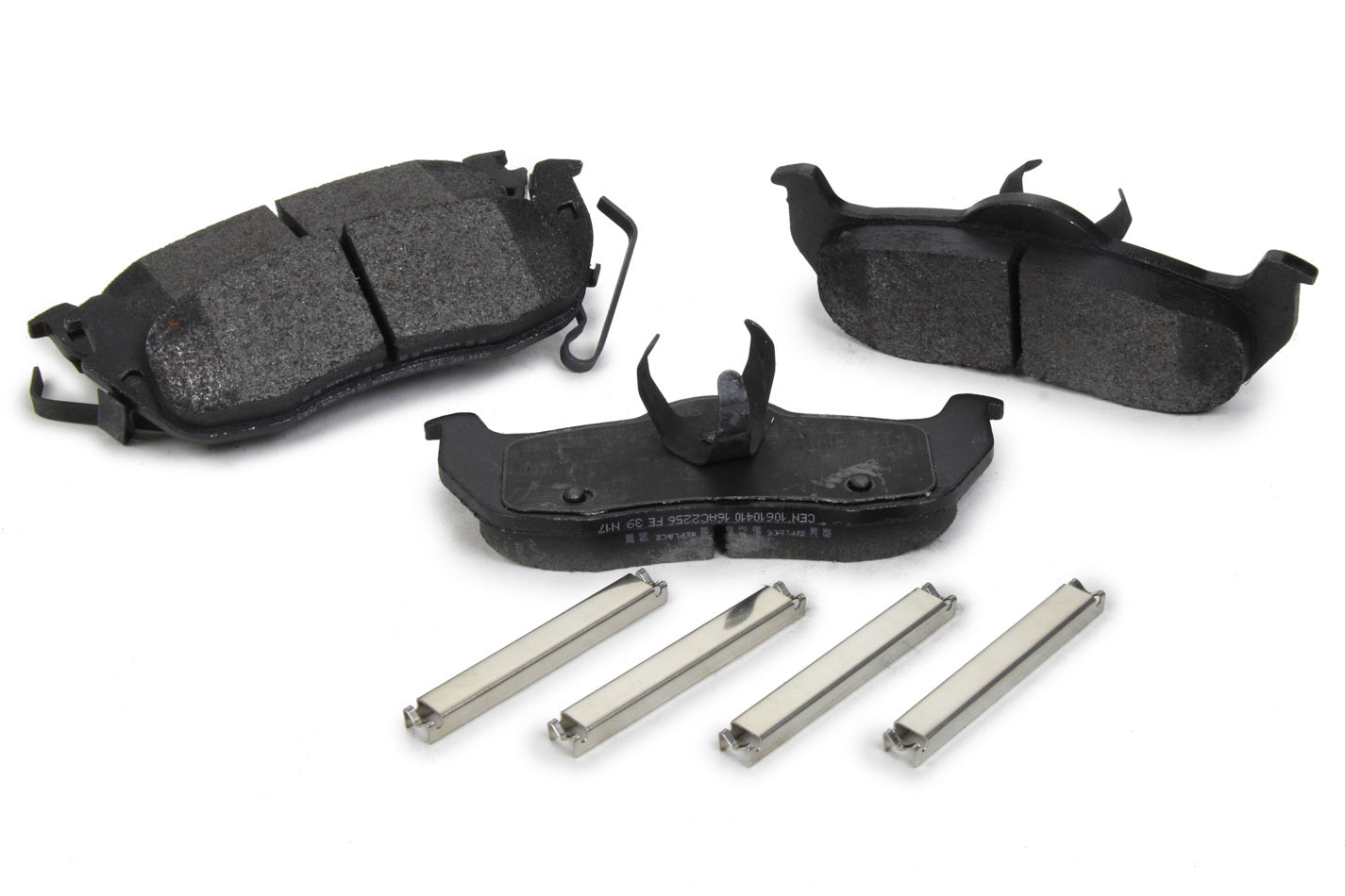Centric Parts 106.1041 Posi-Quiet Extended Wear Brake Pads with Shims a Centric Parts 106.1041