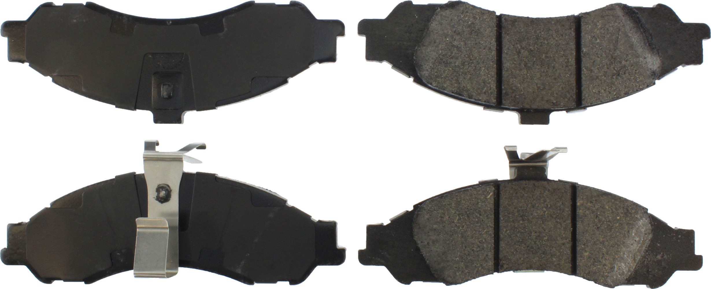 Centric Parts 106.1043 Posi-Quiet Extended Wear Brake Pads with Shims a Centric Parts 106.1043