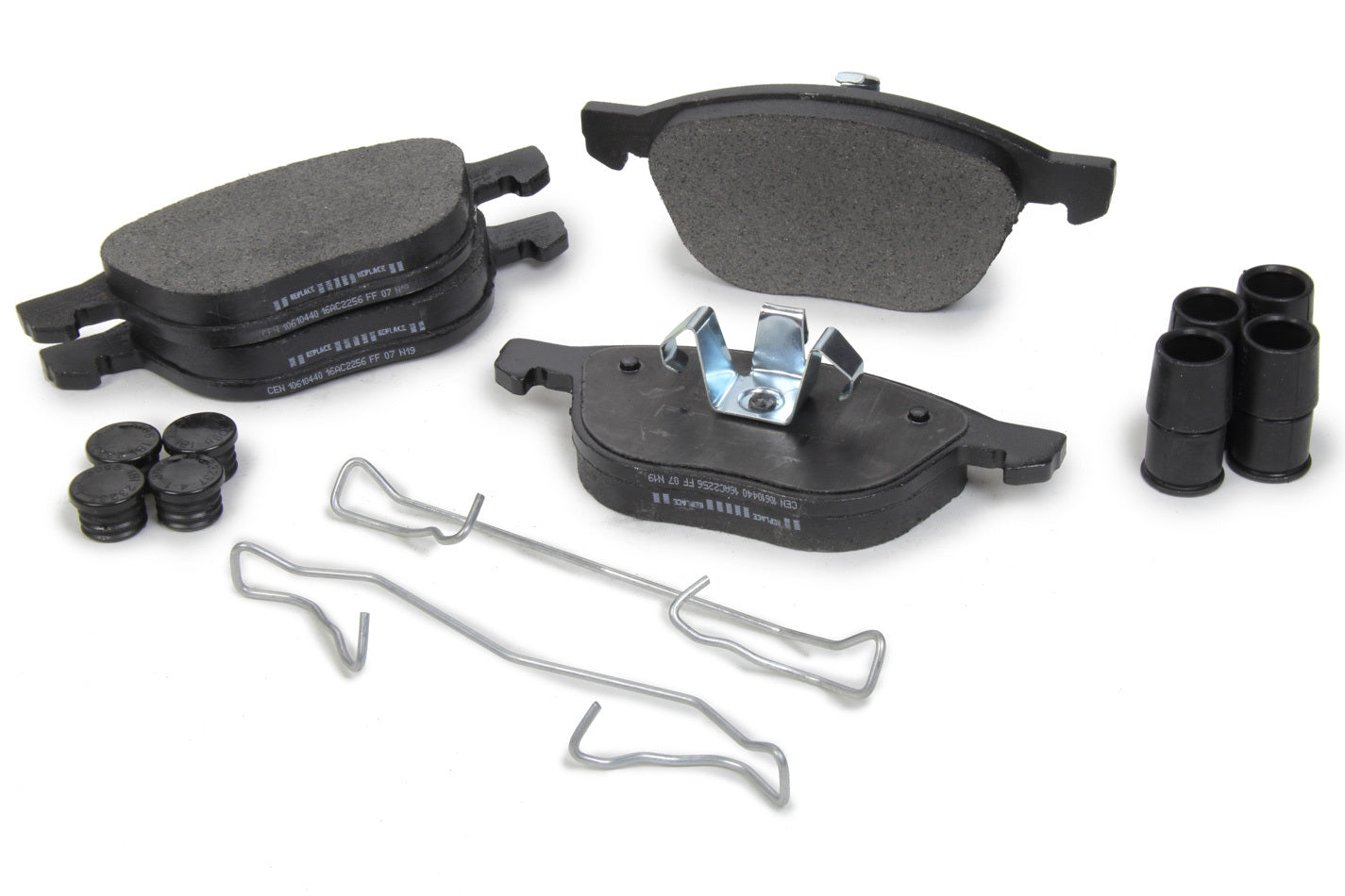 Centric Parts 106.1044 Posi-Quiet Extended Wear Brake Pads with Shims a Centric Parts 106.1044