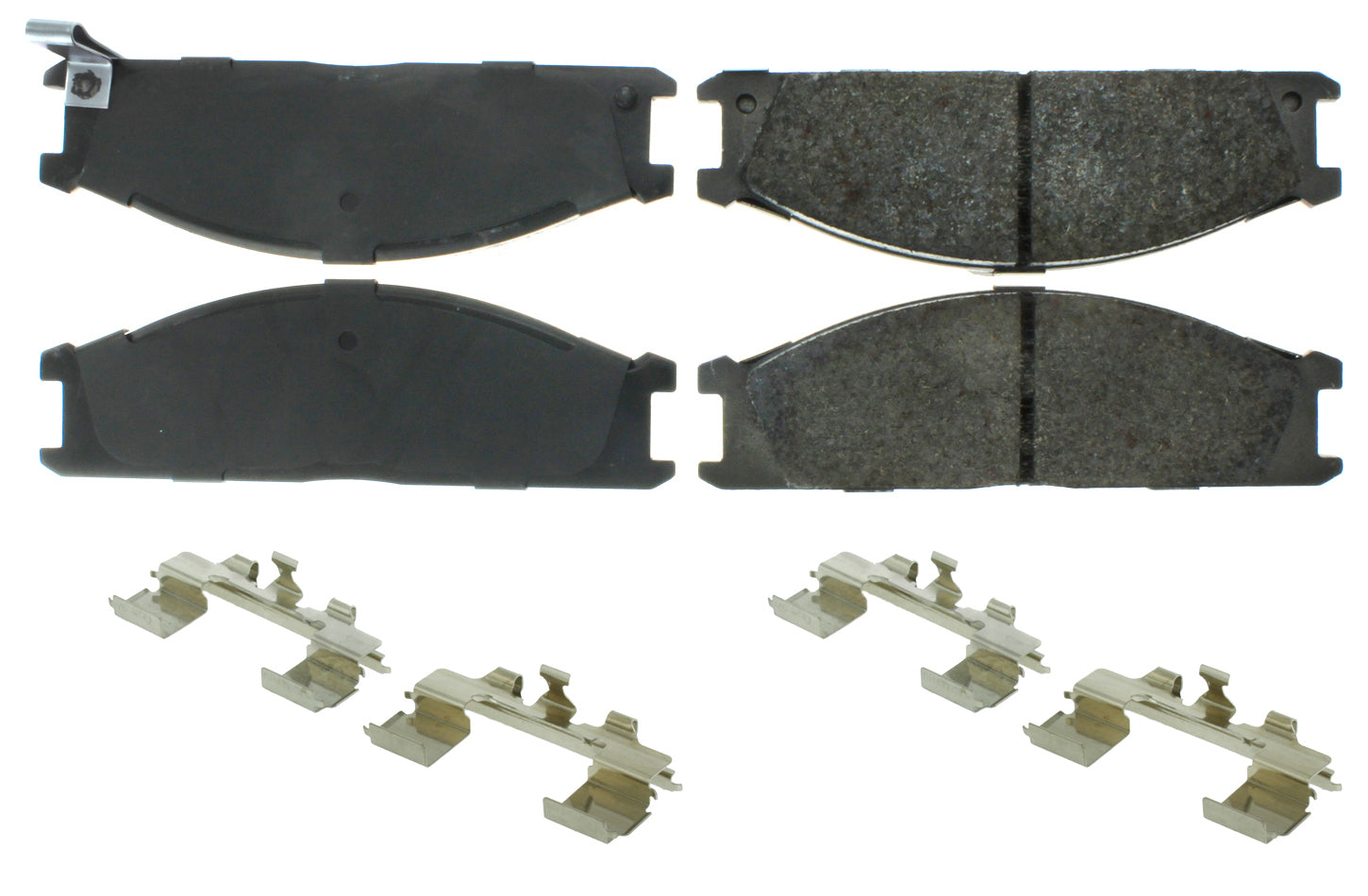 Centric Parts 300.0333 Premium Semi-Metallic Br ake Pads with Shims and Centric Parts 300.0333