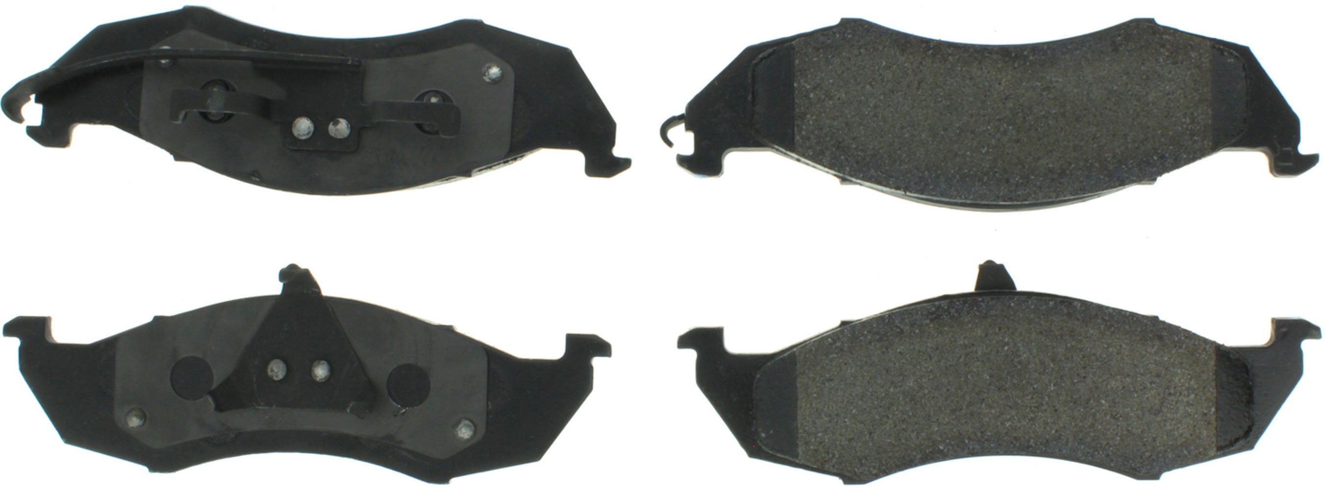 Centric Parts 300.0417 Premium Semi-Metallic Br ake Pads with Shims and Centric Parts 300.0417