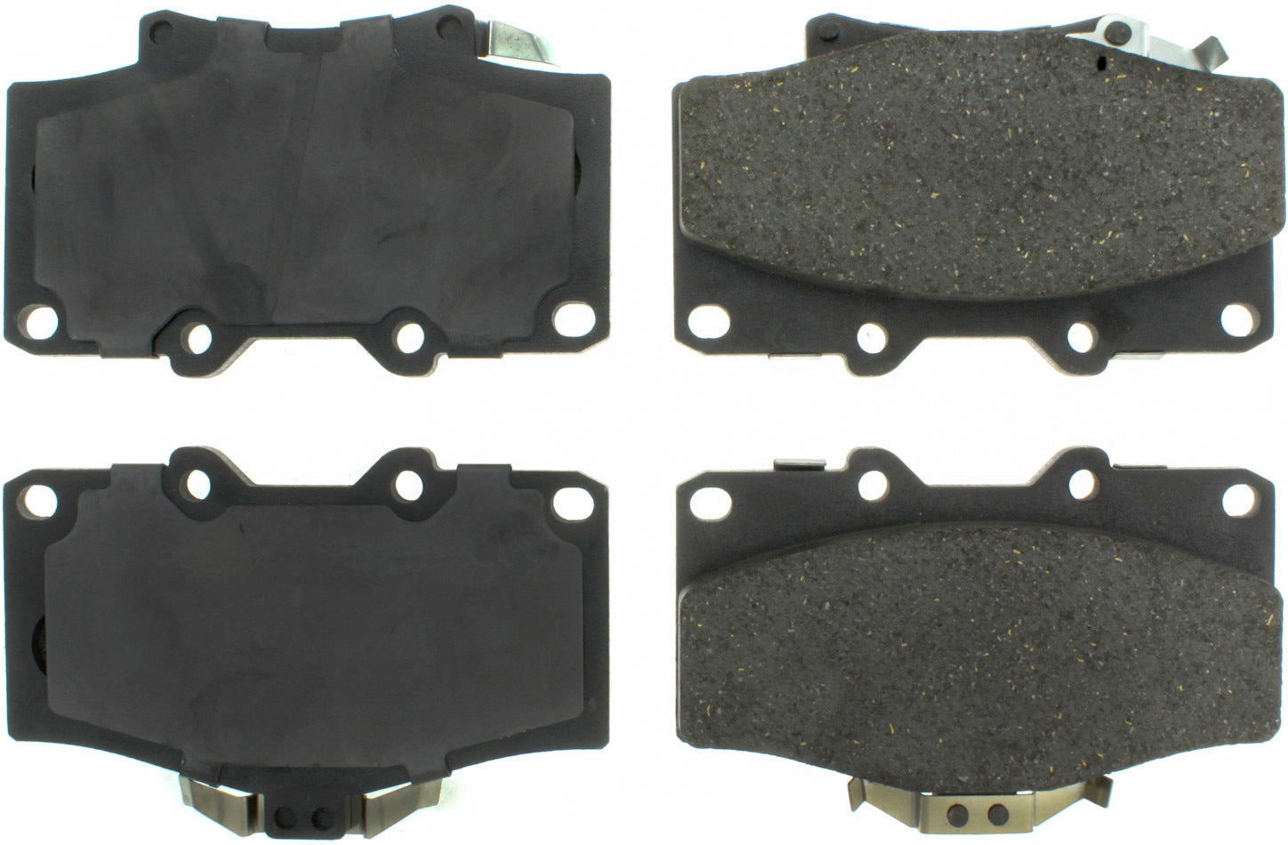 Centric Parts 300.0611 Premium Semi-Metallic Br ake Pads with Shims and Centric Parts 300.0611