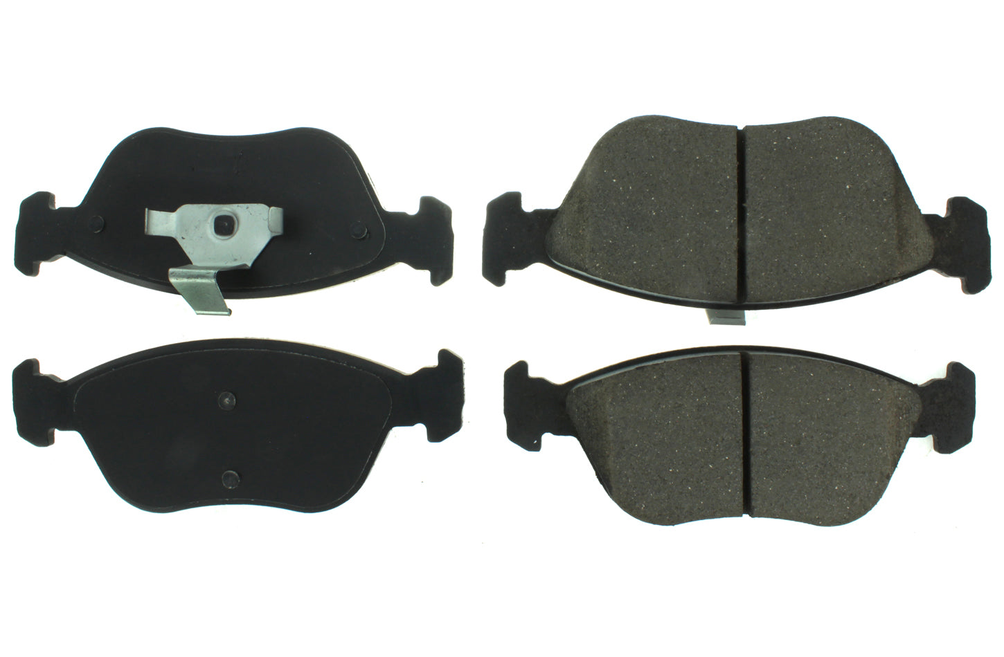 Centric Parts 300.0618 Premium Semi-Metallic Br ake Pads with Shims and Centric Parts 300.0618