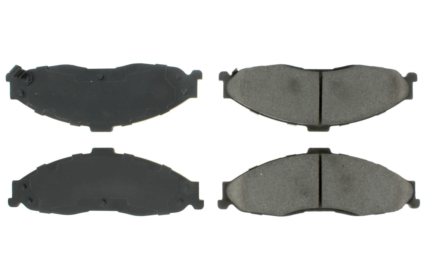 Centric Parts 300.0749 Premium Semi-Metallic Br ake Pads with Shims and Centric Parts 300.0749