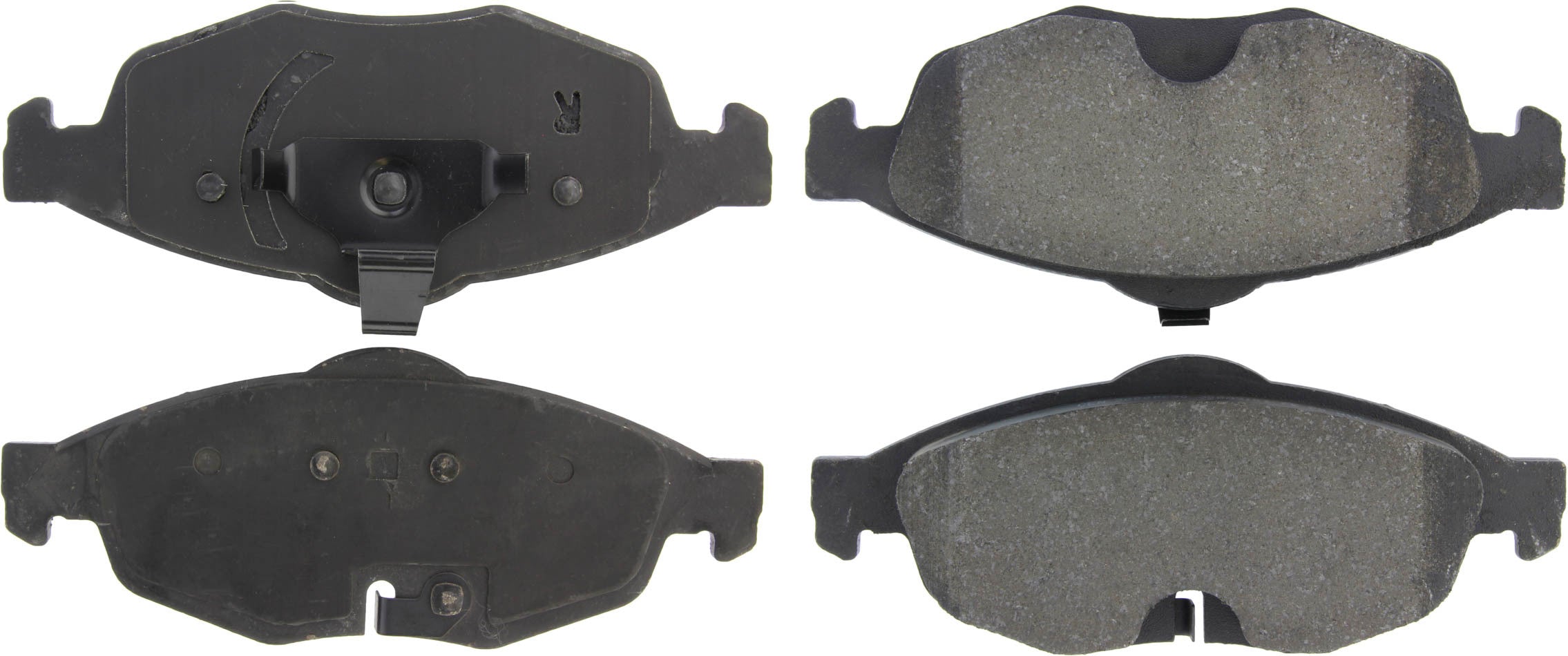 Centric Parts 300.0869 Premium Semi-Metallic Br ake Pads with Shims and Centric Parts 300.0869