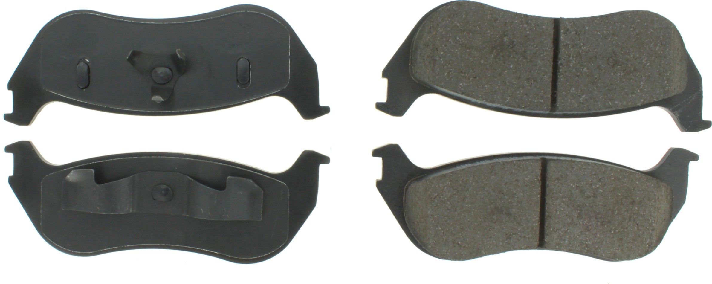 Centric Parts 300.0881 Premium Semi-Metallic Br ake Pads with Shims and Centric Parts 300.0881