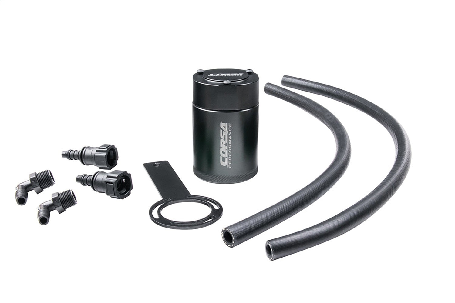 Corsa Performance CC0001 CORSA Performance 3 oz. aluminum oil catch can with mounting bracket Corsa Performance CC0001