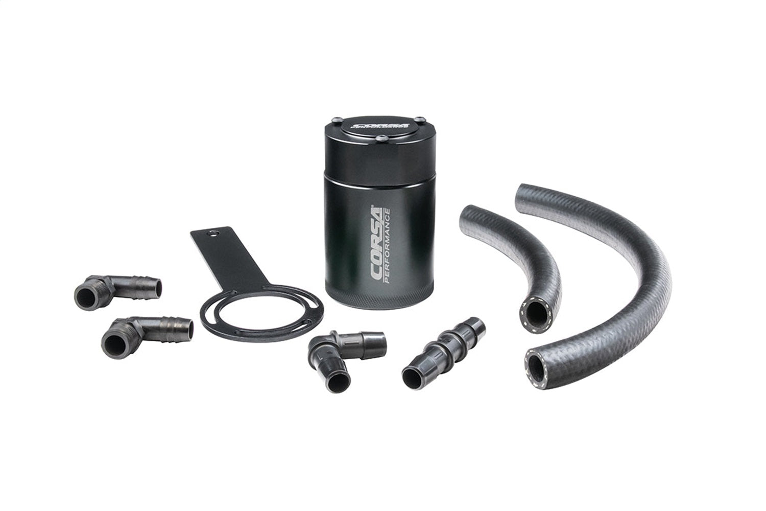 Corsa Performance CC0004 CORSA Performance 3 oz. aluminum oil catch can with mounting bracket Corsa Performance CC0004
