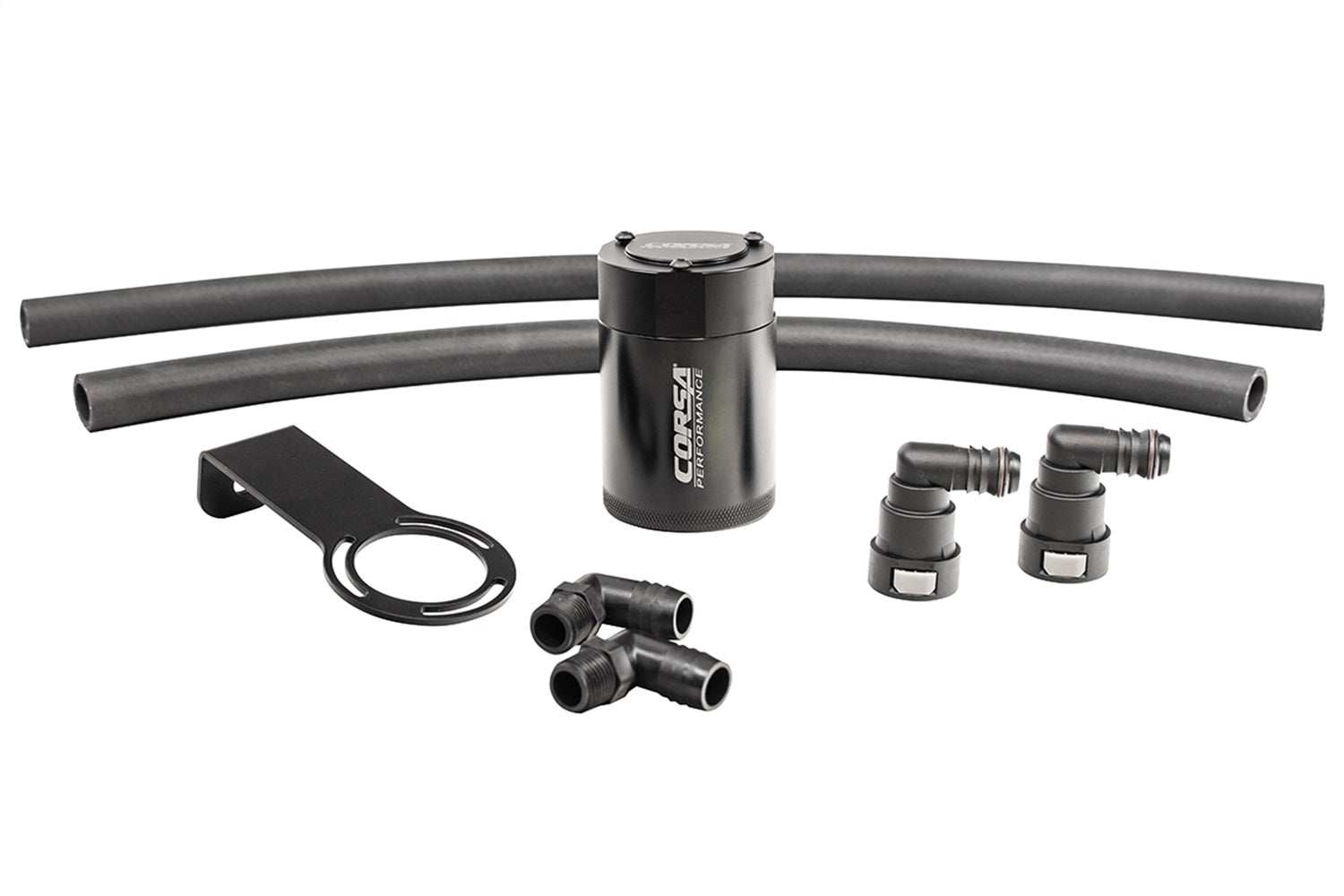 Corsa Performance CC0008 CORSA Performance 3 oz. aluminum oil catch can with mounting bracket Corsa Performance CC0008