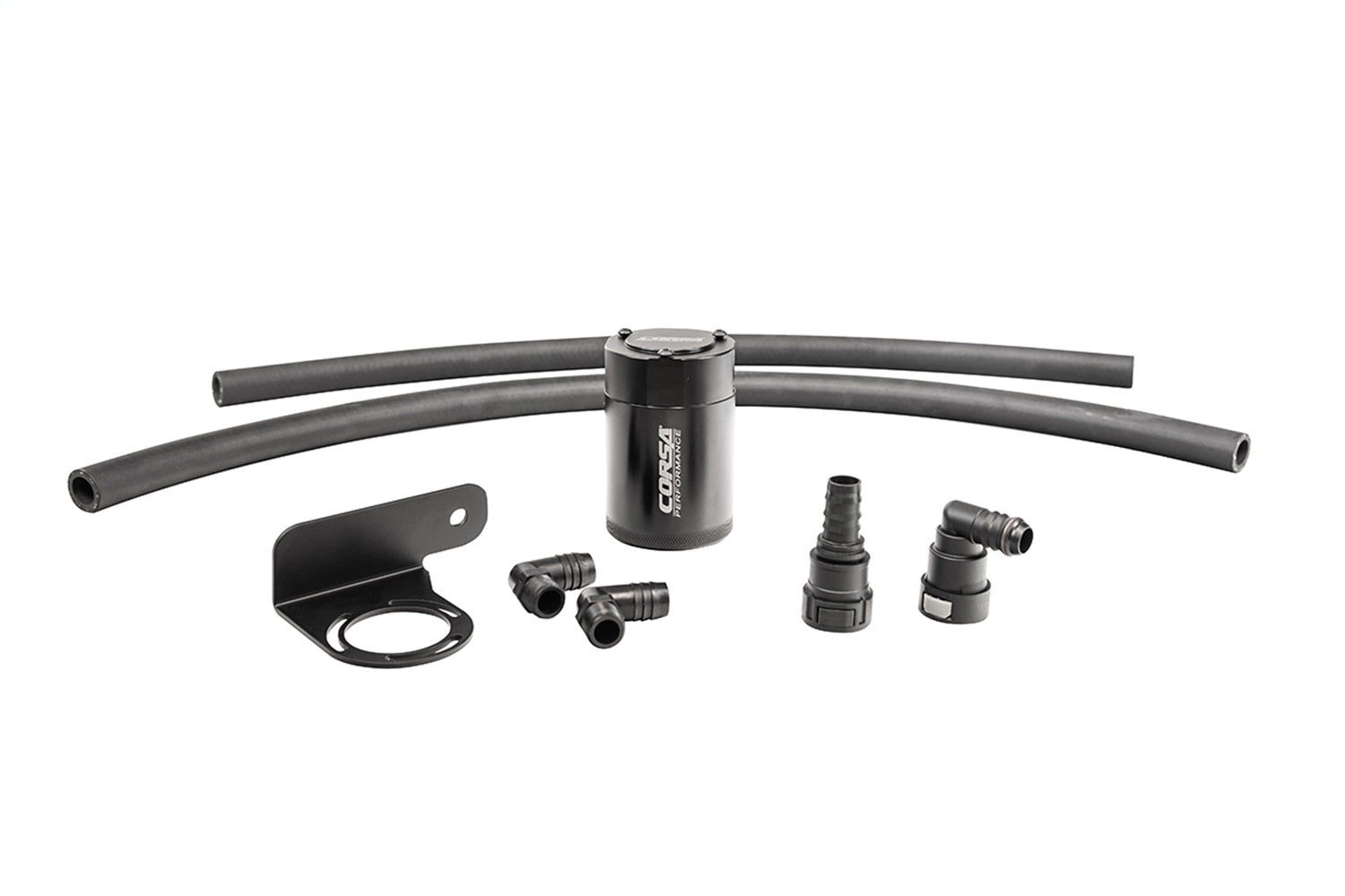 Corsa Performance CC0009 CORSA Performance 3 oz. aluminum oil catch can with mounting bracket Corsa Performance CC0009