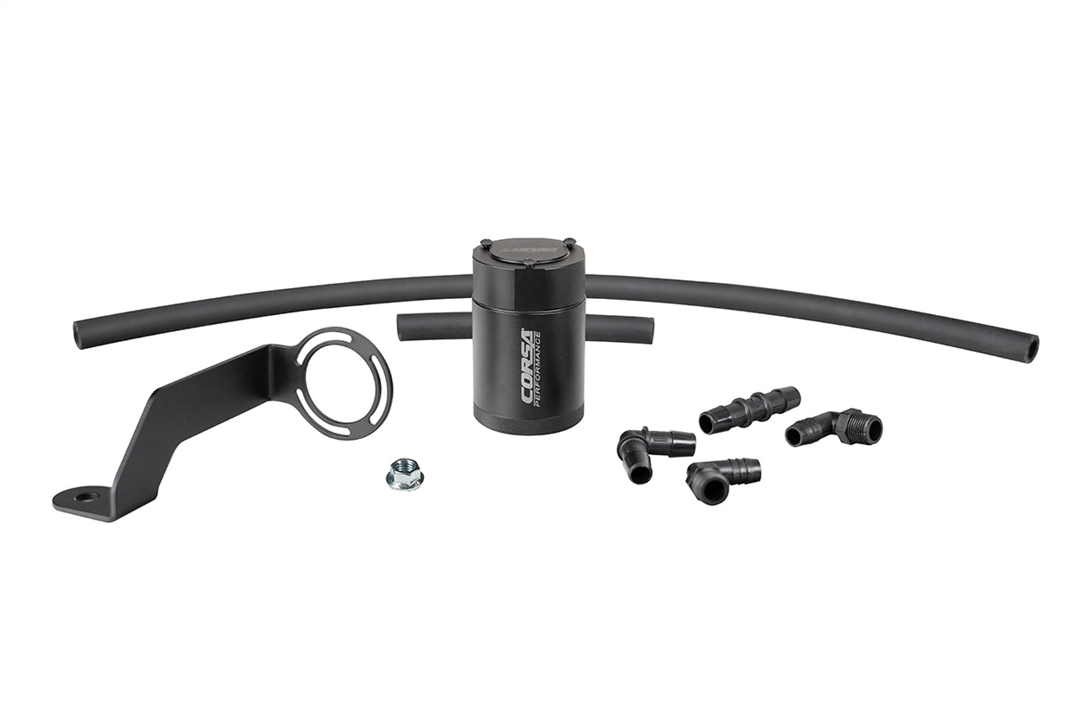 Corsa Performance CC0013 CORSA Performance 3 oz. aluminum oil catch can with mounting bracket Corsa Performance CC0013