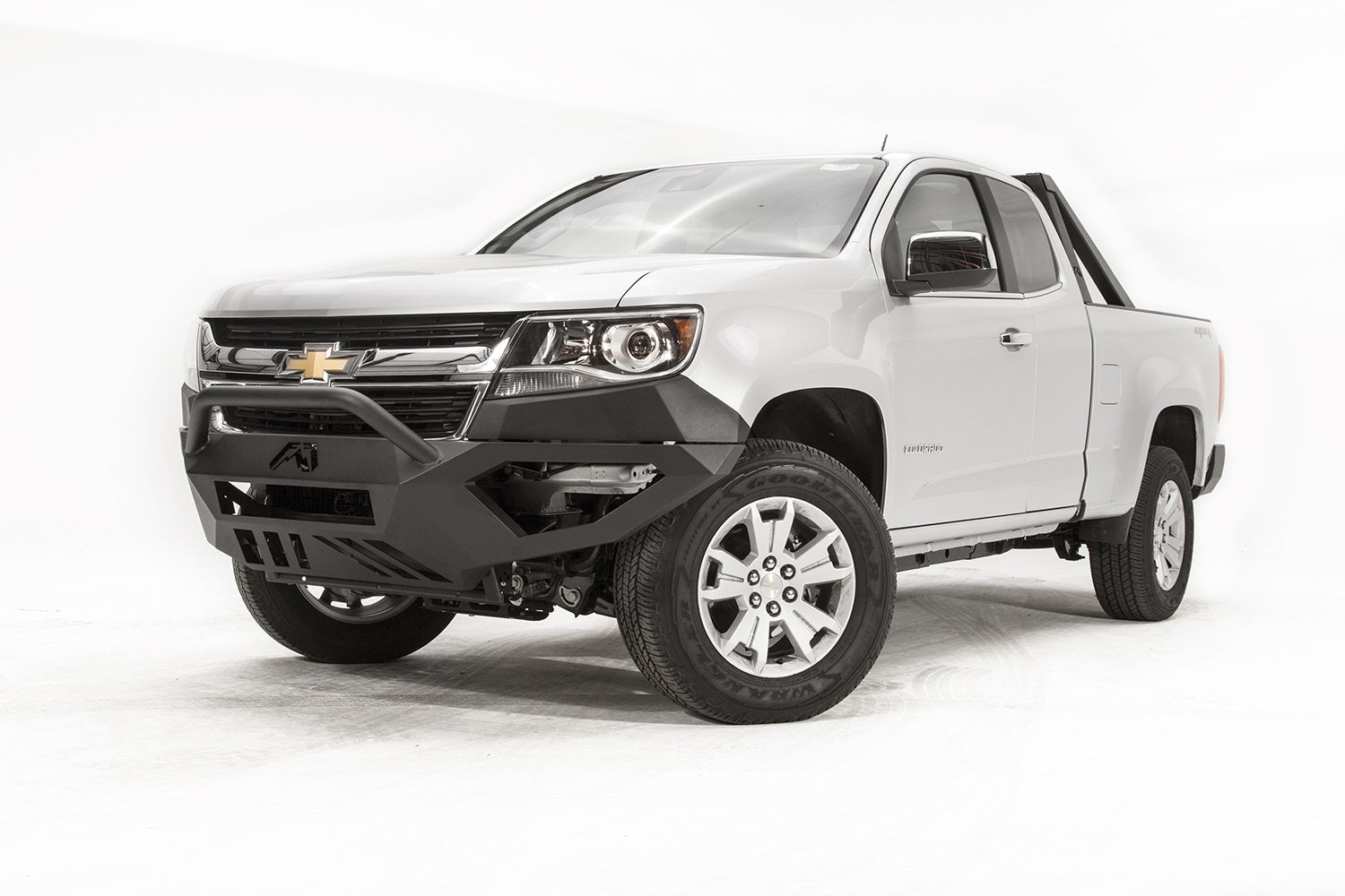 Fab Fours CC15-D3352-B Vengeance Front Bumper; Uncoated/Paintable; Pre-Runner Guard; [AWSL]; Fab Fours CC15-D3352-B