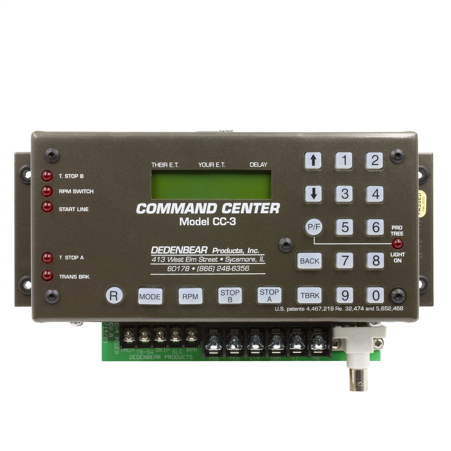 Dedenbear CC3 COMMAND CENTER; SUPER DELAY BOX WITH RD-1 OUTPUT; REPLACES THE CC1 AND CC2 Dedenbear CC3