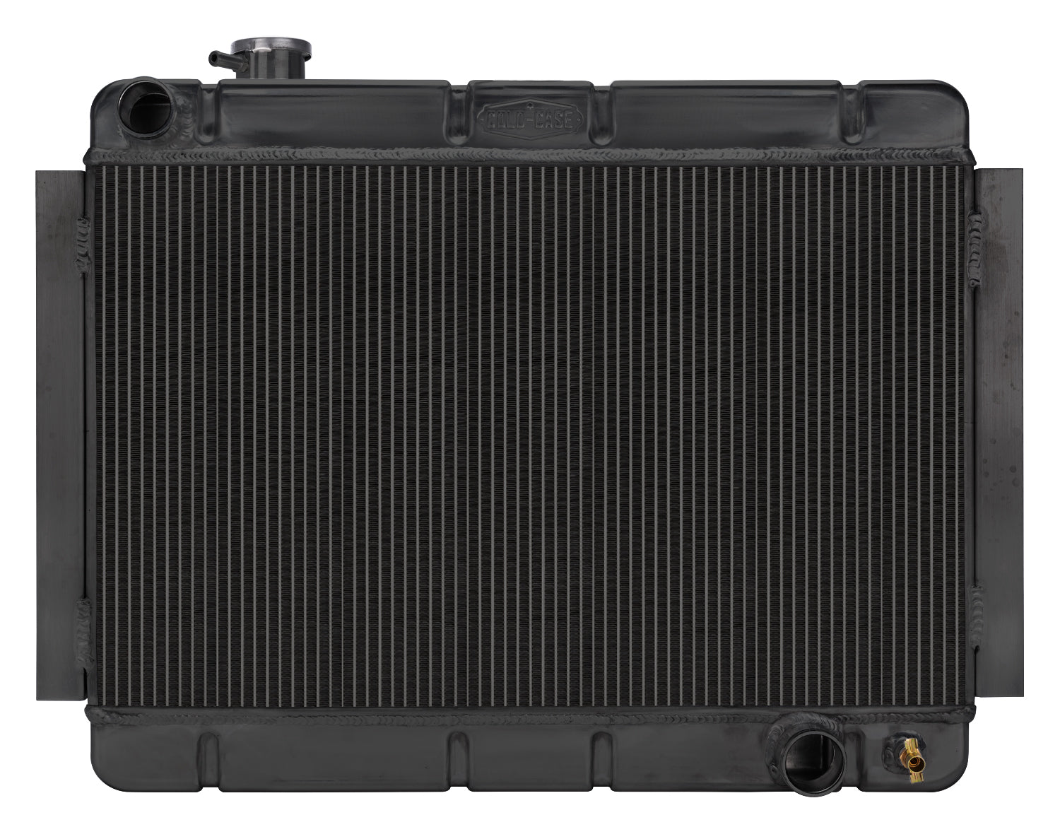 COLD-CASE Radiators CHE542B 66-67 Chevelle Radiator Manual Trans Black COLD-CASE Radiators CHE542B