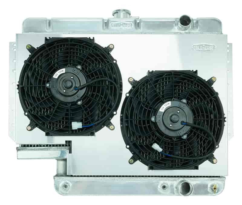 COLD-CASE Radiators CHI565A-5K Aluminum Radiator 61-65 Impala w/500 Steer Box COLD-CASE Radiators CHI565A-5K
