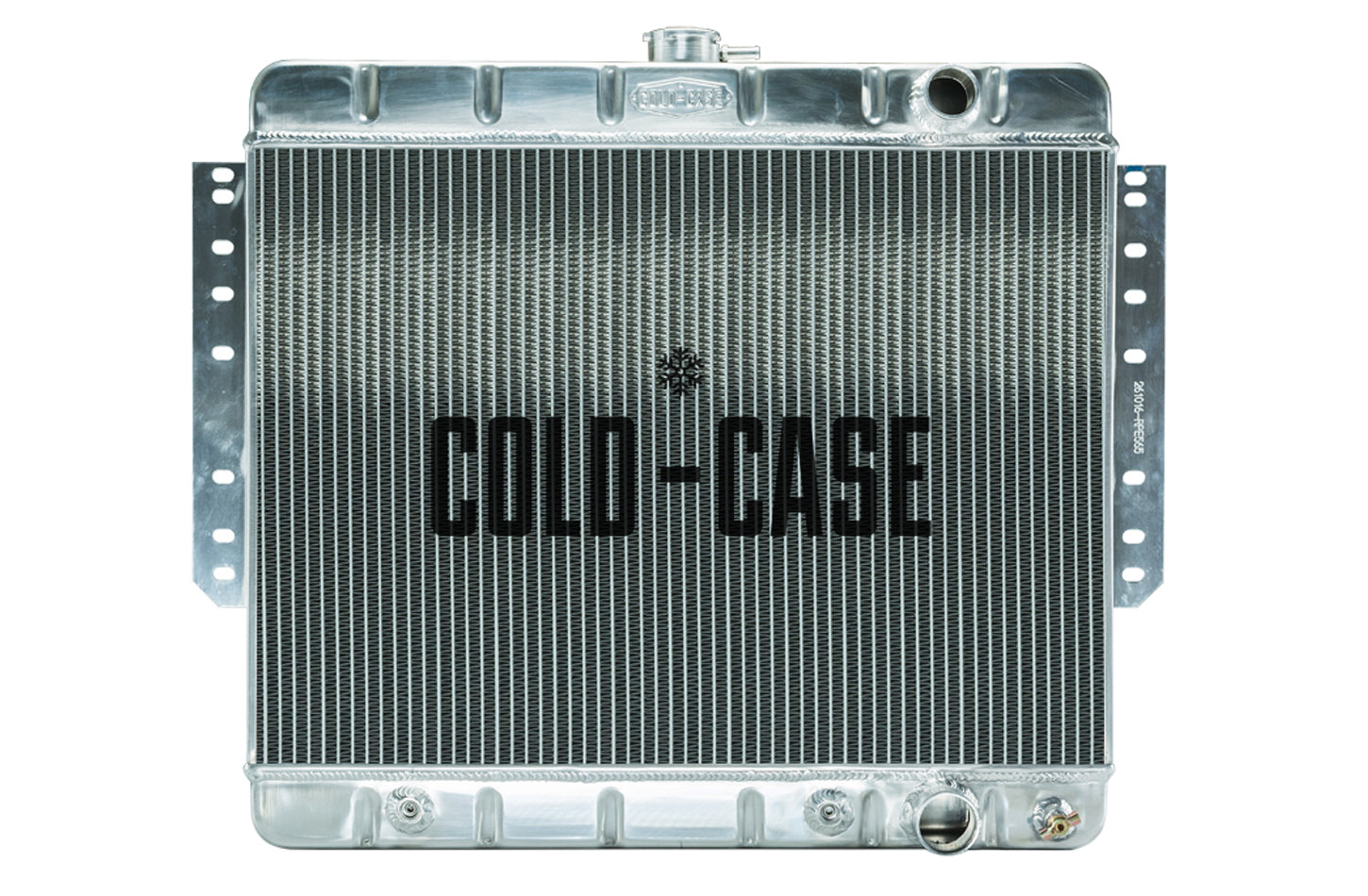 COLD-CASE Radiators CHI565A 61-65 Impala Radiator St amped COLD-CASE Radiators CHI565A