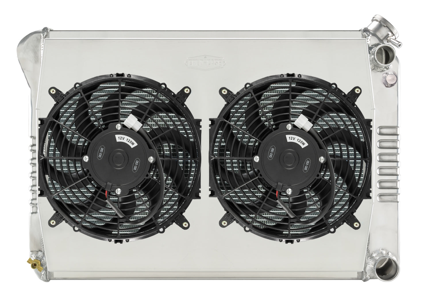 COLD-CASE Radiators CHN549SK 68-79 Nova Radiator LS LS Swap Dual 12in Fan COLD-CASE Radiators CHN549SK