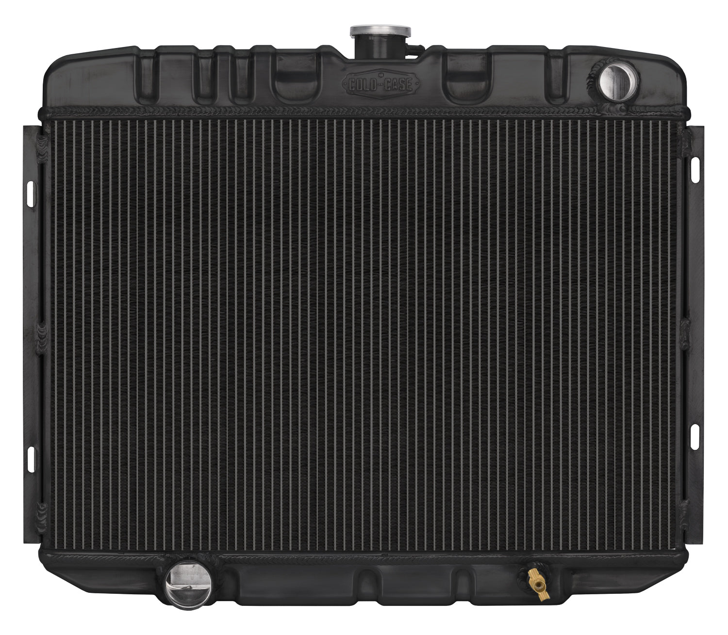 COLD-CASE Radiators FOM588B 67-70 Mustang Radiator Big Block Man Trans Blk COLD-CASE Radiators FOM588B