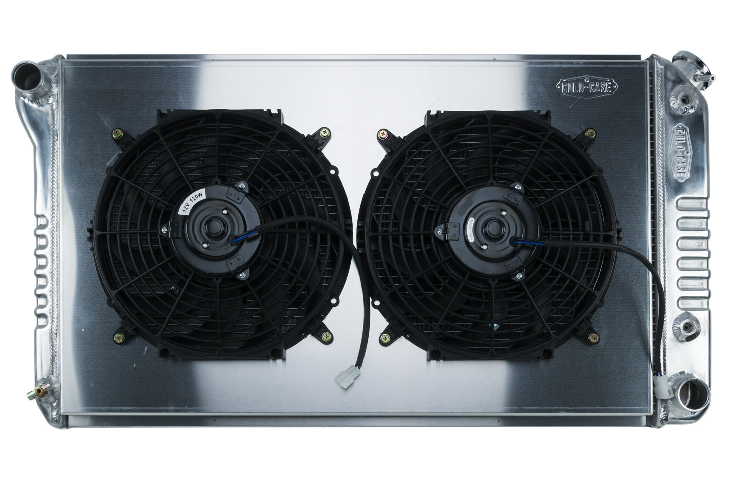 COLD-CASE Radiators GMA42AK 68-72 A-Body Radiator AT Dual 12in Fan Kit COLD-CASE Radiators GMA42AK