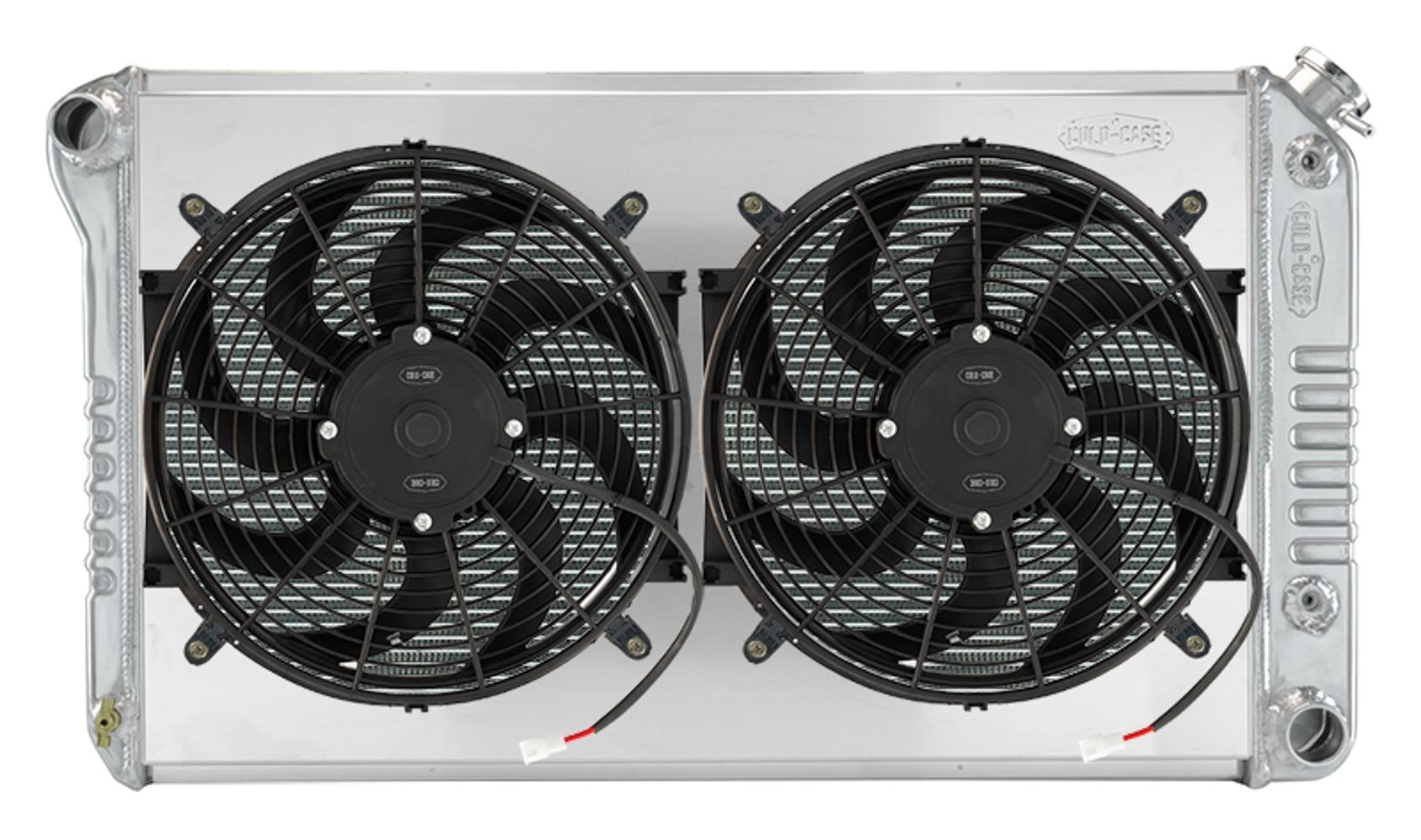 COLD-CASE Radiators GMA42ASK 68-77 A-Body Radiator w/Dual 14in Fan Kit COLD-CASE Radiators GMA42ASK