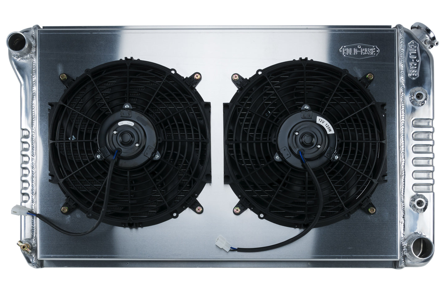 COLD-CASE Radiators GMG544AK 78-88 GM G-Body Radiator & 12in Dual Fan Kit AT COLD-CASE Radiators GMG544AK