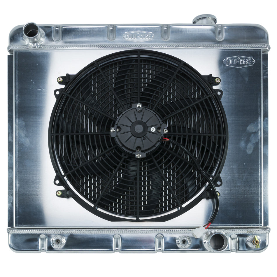 COLD-CASE Radiators GMT555AK 63-66 Chevy/GMC Pickup Radiator & 16in Fan COLD-CASE Radiators GMT555AK
