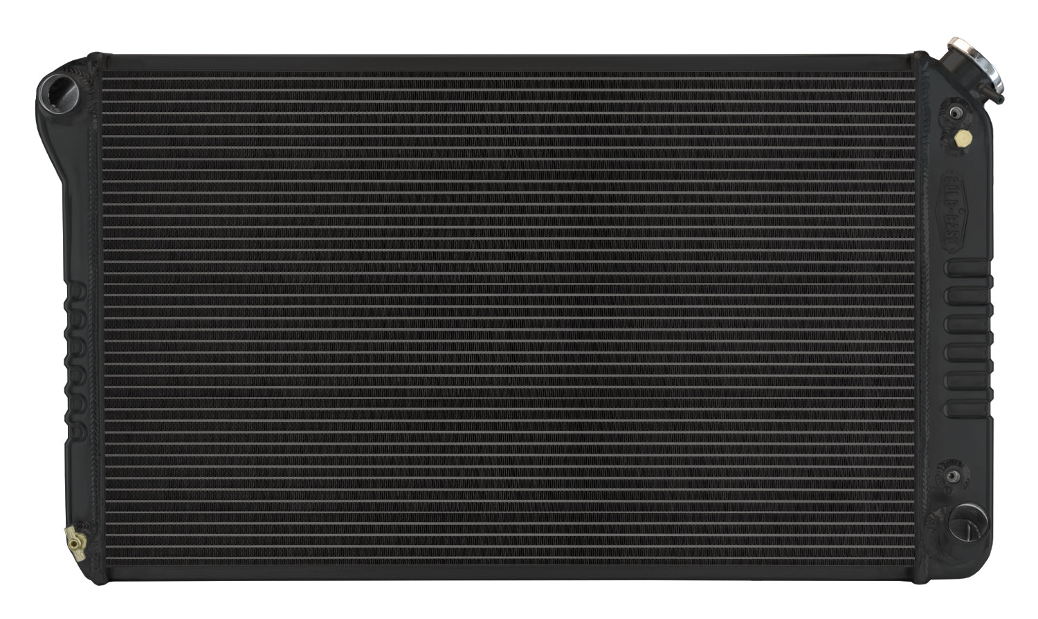 COLD-CASE Radiators GMT558AB 67-76 GM P/U Radiator AT Black COLD-CASE Radiators GMT558AB