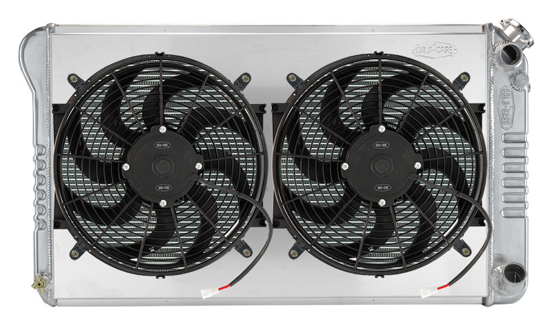 COLD-CASE Radiators GMT558ALSSK Aluminum Radiator 67-76 GM Truck LS Swap COLD-CASE Radiators GMT558ALSSK