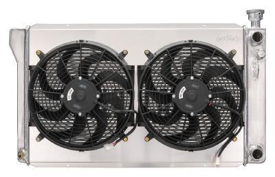 COLD-CASE Radiators GMT580SK 88-98 GM 1500 P/U LS Swap Radiator w/Fans COLD-CASE Radiators GMT580SK