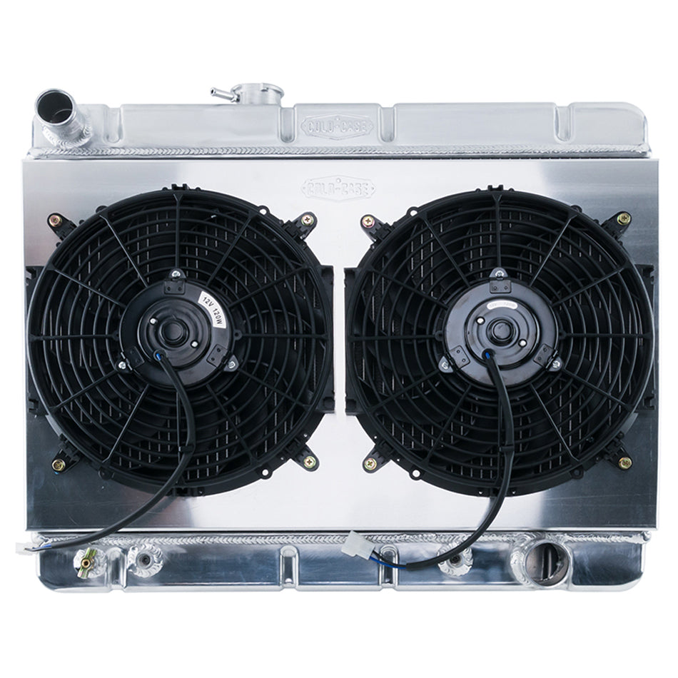 COLD-CASE Radiators GPG38ASK 64-67 GTO w/AC HO/SD 1. 25in Radiator AT COLD-CASE Radiators GPG38ASK