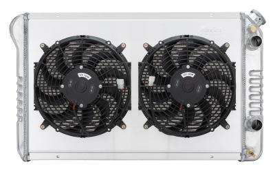 COLD-CASE Radiators LMP590-5K 82-92 F-Body LS Swap Radiator w/Dual 12in Fan COLD-CASE Radiators LMP590-5K
