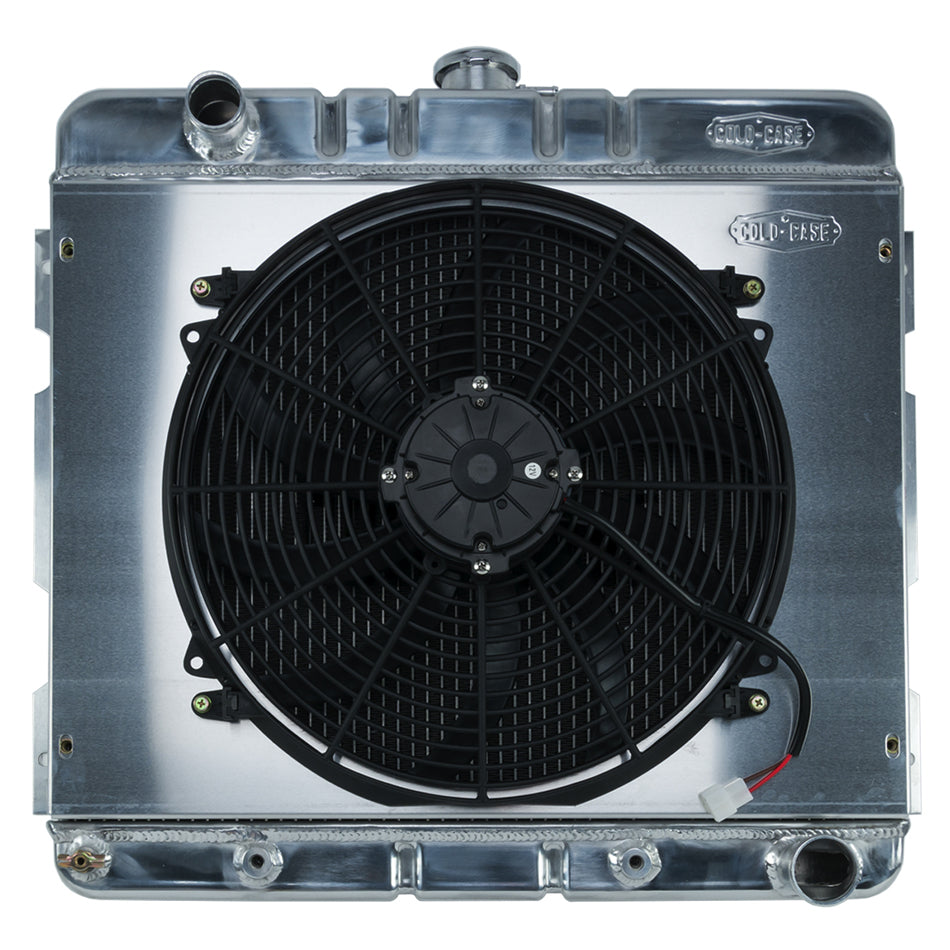 COLD-CASE Radiators MOP755AK 70-72 A/B Body SB Radiat or & 16in Fan Kit AT COLD-CASE Radiators MOP755AK
