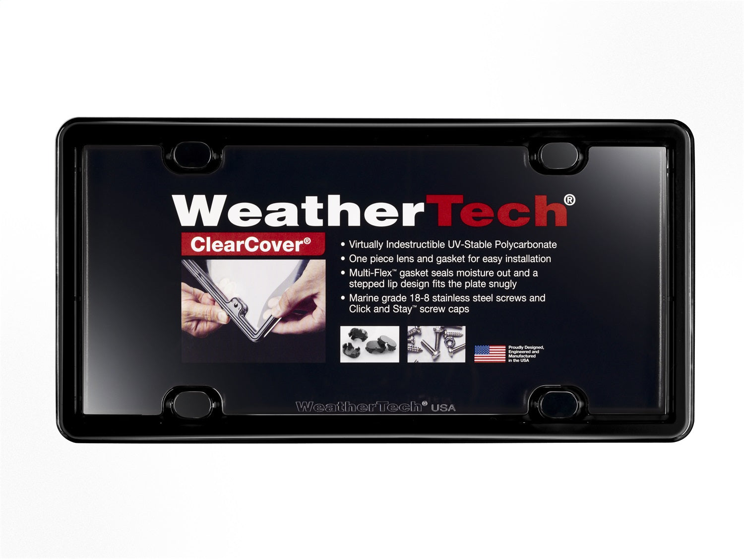 Weathertech 60020 ClearCover®; Black; Weathertech 60020