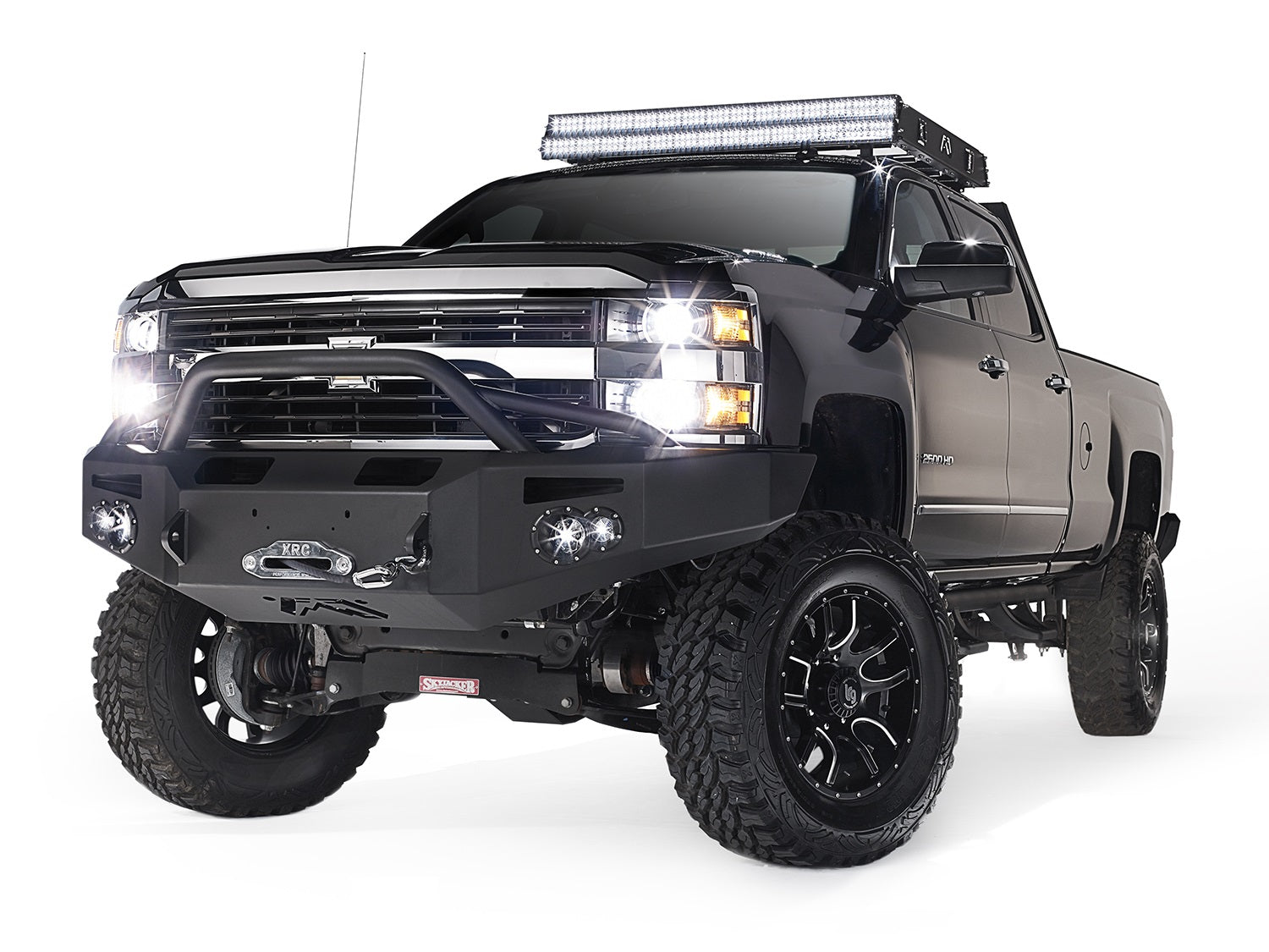 Fab Fours CH05-A1352-1 Premium Heavy Duty Winch Front Bumper Fab Fours CH05-A1352-1