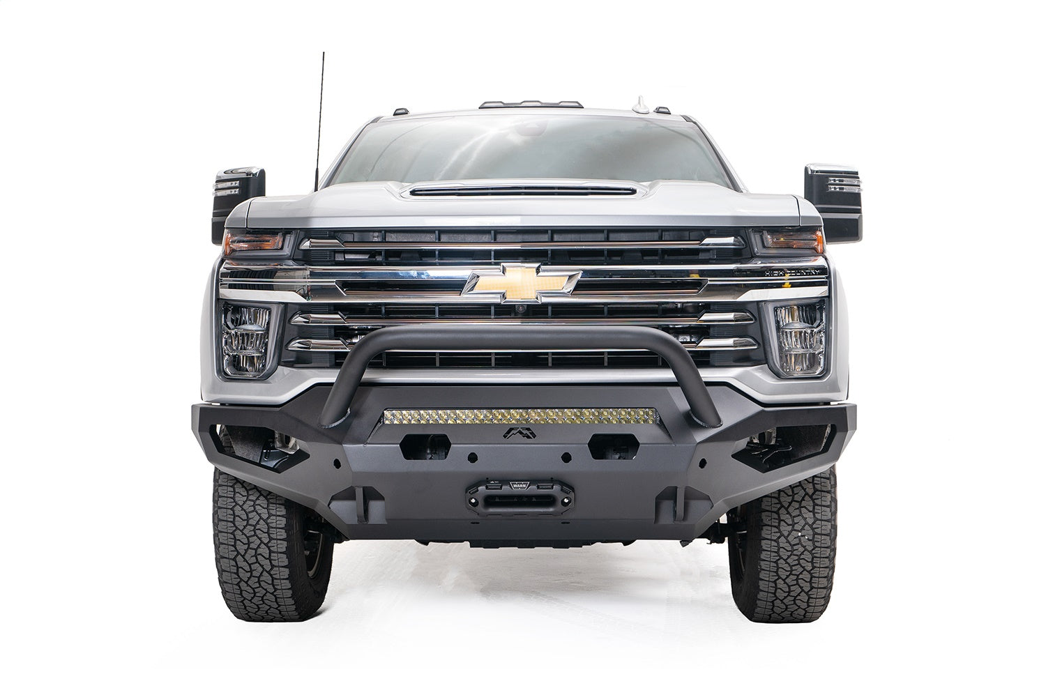 Fab Fours CH20-X4952-B Matrix Front Bumper; w/Pre-Runner Guard; Bare; Fab Fours CH20-X4952-B