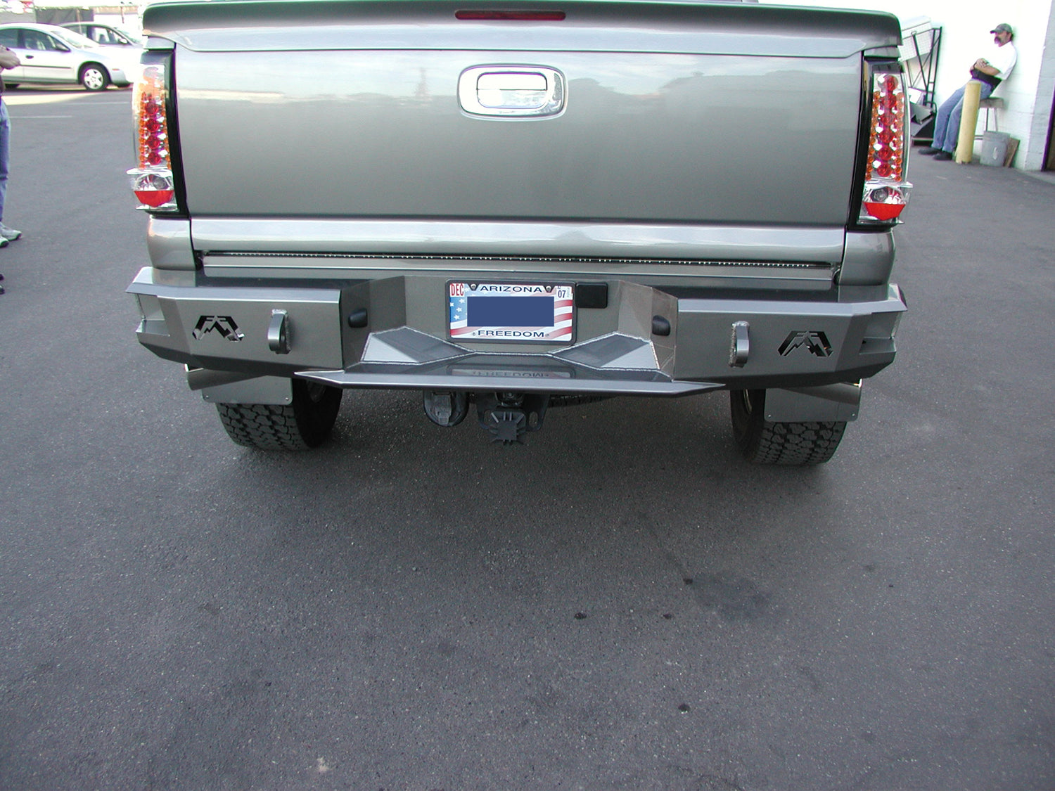 Fab Fours CH99-W1250-1 Heavy Duty Rear Bumper Fab Fours CH99-W1250-1