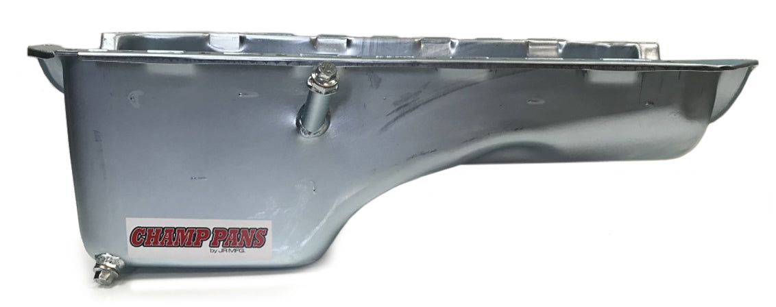 Champ Pans CP207 BBC Oil Pan - Stock Appearing w/Windage Tray Champ Pans CP207