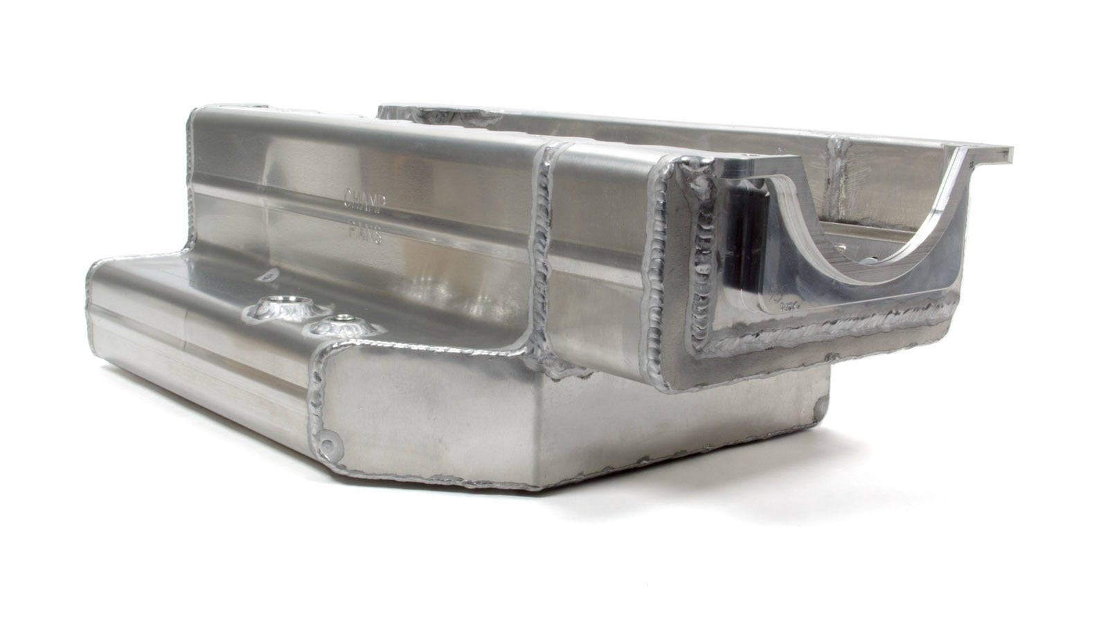 Champ Pans PRO1102KO SBC Alm Oil Pan 9.5qts 7in Deep w/Kickout Champ Pans PRO1102KO