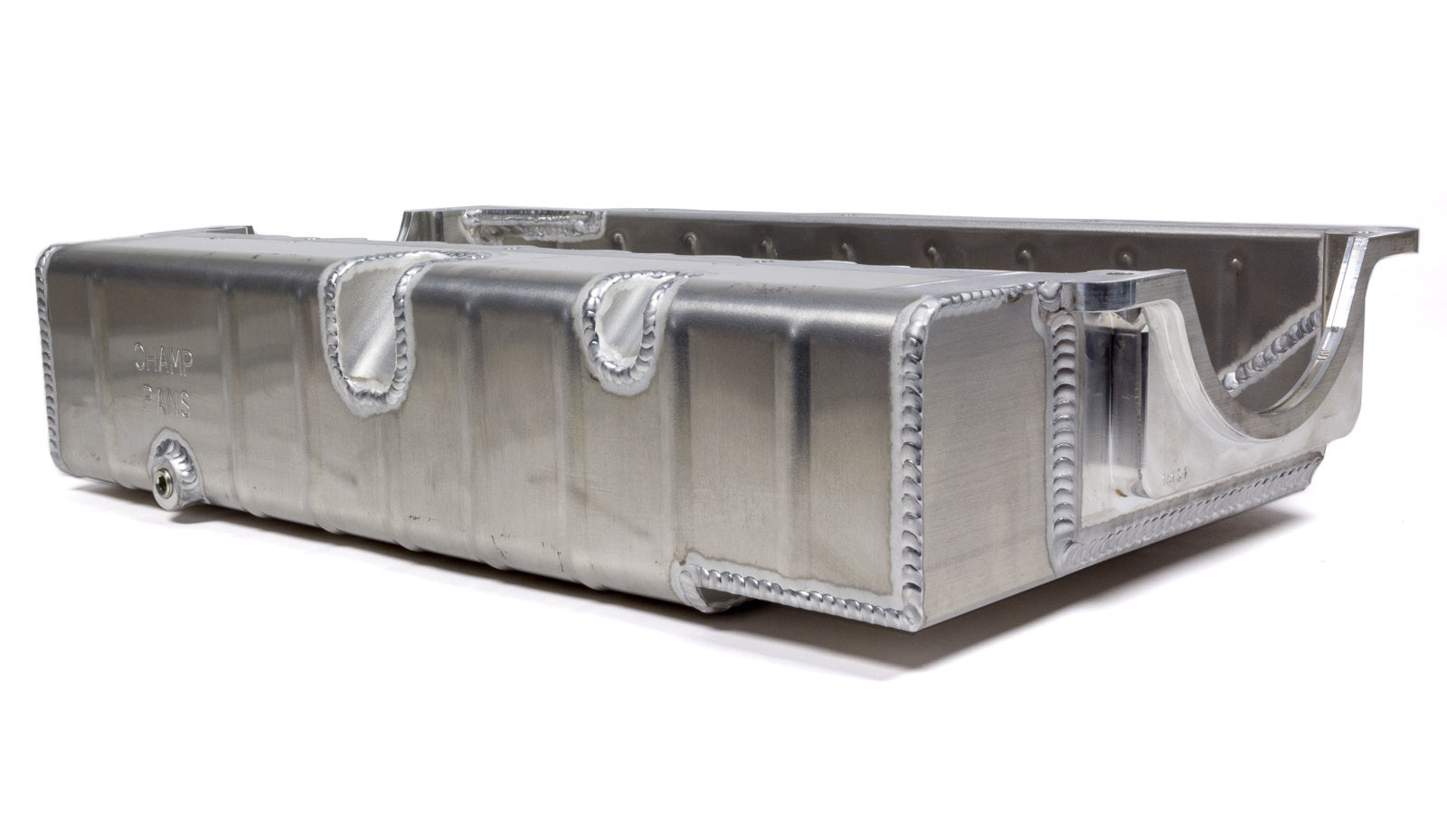 Champ Pans PRO172L3A SBC Aluminum Oil Pan - Dry-Sump w/4-1/4 Depth Champ Pans PRO172L3A