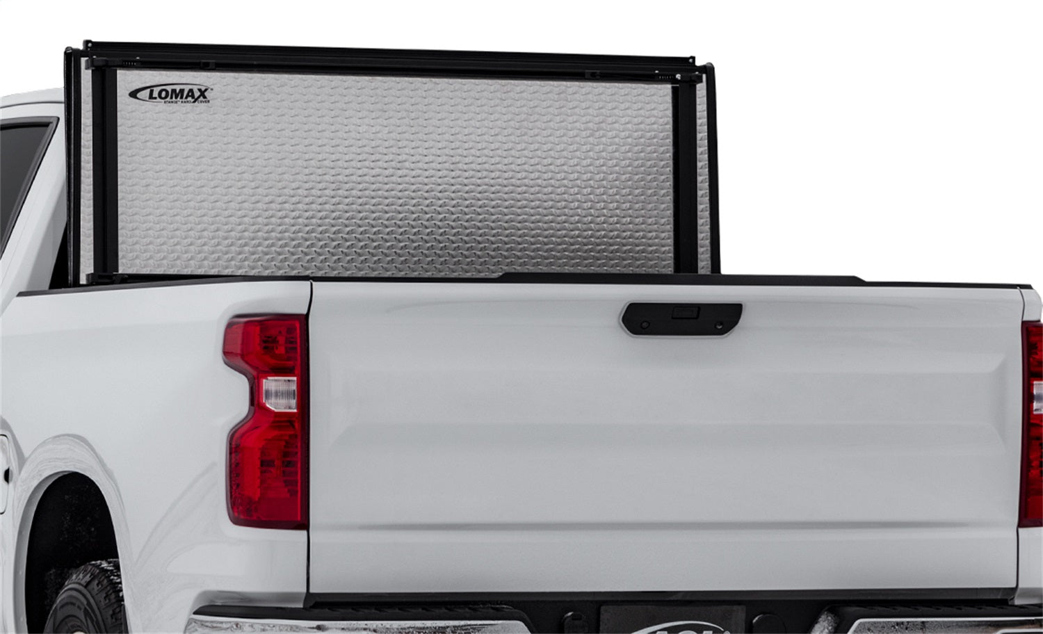 ACI G4050069 LOMAX™ Stance™ Hard Tri-Fold Cover; Black Diamond Mist Finish; Split Rail; ACI G4050069