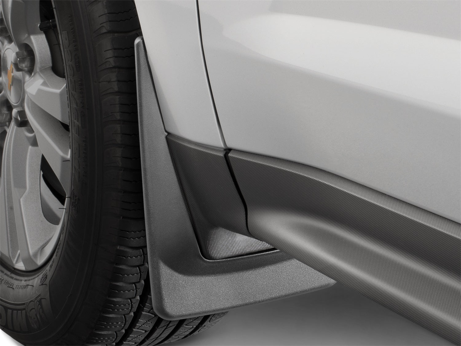 Weathertech 110135-120135 MudFlap No-Drill DigitalFit® MudFlap Kit; Black; Weathertech 110135-120135